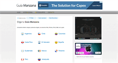 Desktop Screenshot of guiamanzana.com