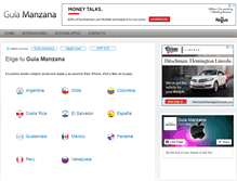 Tablet Screenshot of guiamanzana.com